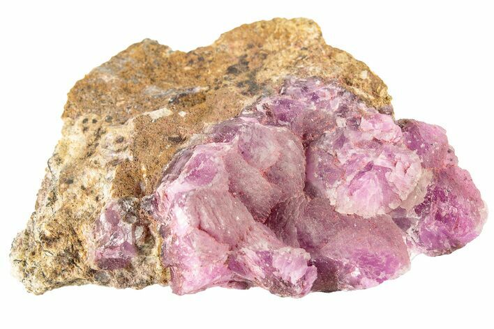 Cobaltoan Calcite Crystal Cluster - Bou Azzer, Morocco #185539